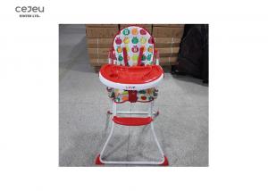 Cheap 120*18*81cm Baby Feeding High Chair 47*28mm Double Tray 5KG for sale