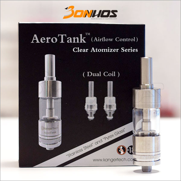 Cheap Popular airflow control bottom dual coil atomizer aerotank for sale