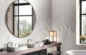 Cheap Acid Resistant Marble Effect Ceramic Wall Tiles Less Than 0.05% Absorption Rate for sale
