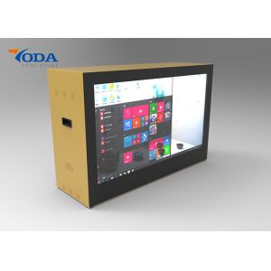 Small Size Digital Display Box Transparent LCD 698 * 393MM 32 Inch