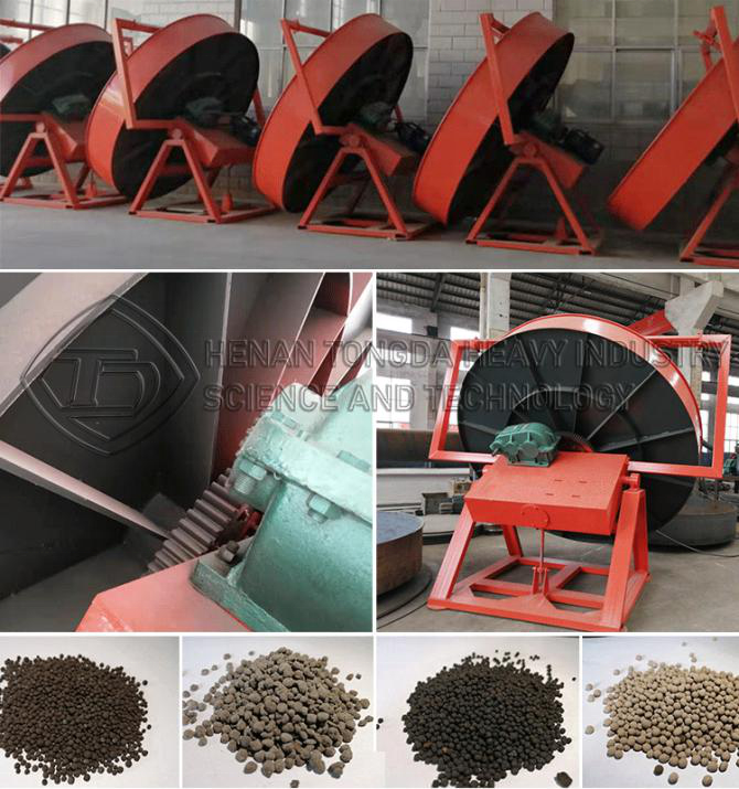 Cow and sheep manure fertilizer granulator new type organic manure disc