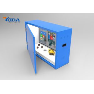 Indoor Transparent LCD Showcase 50000Hrs Life Cycle DK / I / BG Audio Format