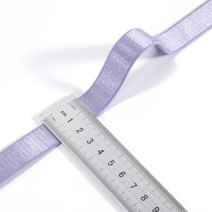 Eco-friendly edge shiny 2.5cm elastic shoulder belt for underwear bra elastic