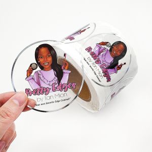 waterproof customized security labels printer thermal direct shipping labels