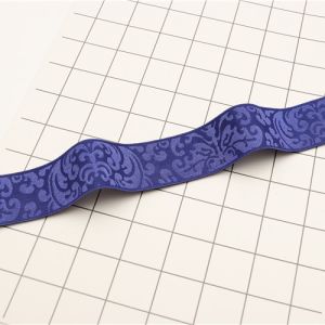 Nylon Webbing Woven Knitted Jacquard Soft Elastic Band For Underwear Bra Shorts