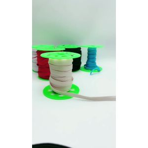 wholesale factory price fold over elastic trimming tape fold elastic nylon twill