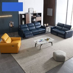 Italian-Style Sofa Electric Multi-Function Modern Combination Furniture Luxury