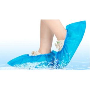 China High Quality Waterproof Medical Boot Cover Hospital Lab Shoe Cover on sale