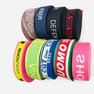 1.5 Inch Wholesale Price Custom Men Underwear Jacquard Elastic Band Nylon