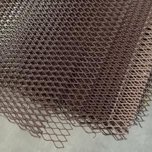 Light Duty Expanded Metal Mesh Powder Coated Aluminum Decoration Expanded Mesh
