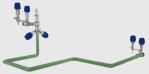 Food Pipe Cleaning Pigging Systems Removing Residues Pigging System In Pipeline