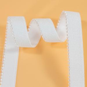 10mm picot edge elastic high elastic nylon teeth trimming jacquard pattern bra