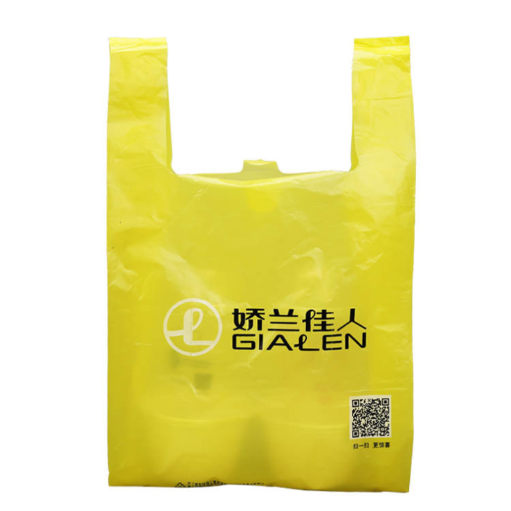 Clear Plastic Shopping Grocery Bag Plain Custom Grocer Plastic Shopping Bag