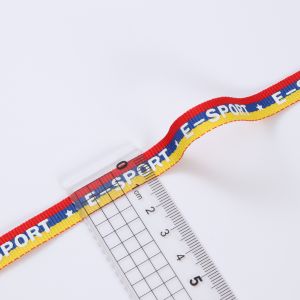 Custom Printed Jacquard Elastic Waistband Trimming For Garment Sports Shoes Bags