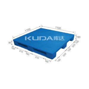 leading pallet supplier 1111A Tablet sichuan words PLASTIC PALLET（BUILT-IN STEEL TUBE）from china