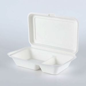 Reduce plastic Biodegradable Disposable Eco future food containers tabelware