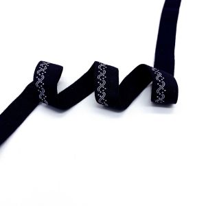 100% Polyester Printed Elastic Band Custom Strap For Garment And Home Textile