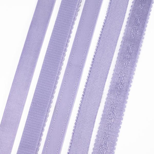 Wholesale custom printed nylon elastic band non-slip adjustable bra shoulder