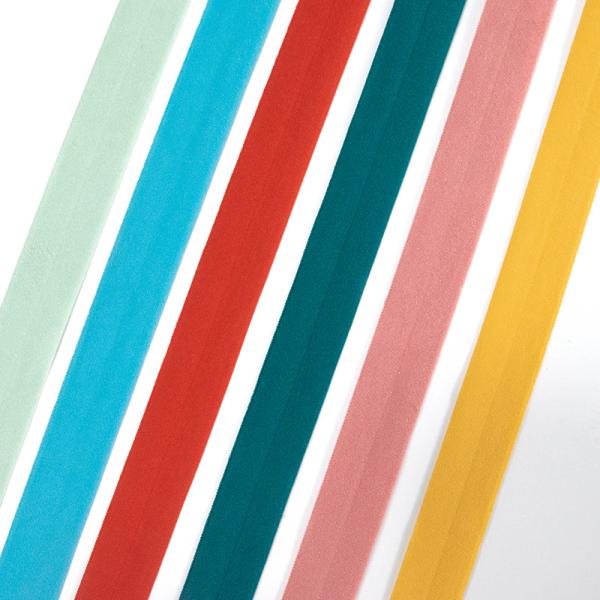 Quality 20mm Fold over Rubber Band Ribbon Elastic Band for Underwear Garment Accessory wholesale