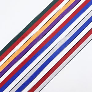 WEBBING custom wide sublimated polyester webbing pp webbing tape strap belt for