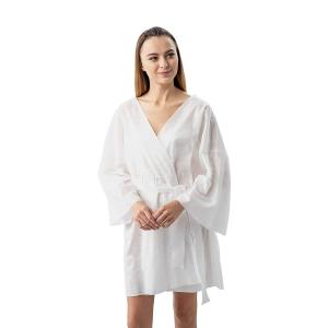 Breathable Confortable Disposable Spa Wear SBPP Material Disposable Kimono
