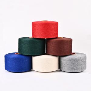 12/1 20/1 30/1 Carded Cotton Polyester Blended Regenerated Yarn Color Recycled