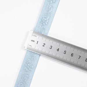 custom jacquard elastic band printed nylon shiny bra elastic strap book