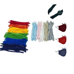Cheap Adjustable Ear loop Cord Sewing Elastic Strap Elastic Band Cord with Adjustable Buckle For Medical Mask for sale
