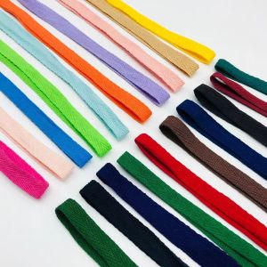 Cheap Natural Cotton Twill Tape 1 Inch Bunting Bias Tape Herringbone Webbing Tape Roll for clothing for sale