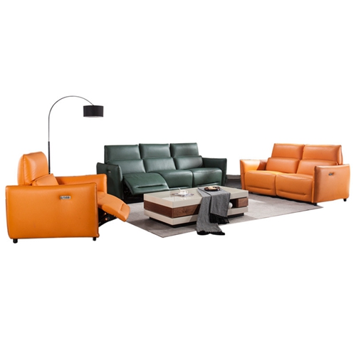 Quality Italian Leather Sofa Italian Living Room Combination Sofa Space Capsule Electric Function Italian Light Luxury wholesale