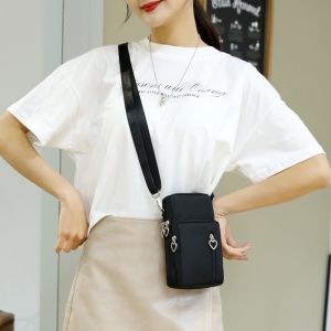 China Mobile Phone Bag Women's Messenger Bag Korean Version All-match Mini Bag Mobile Phone Bag Hanging Neck Coin Purse on sale