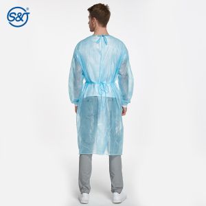 ANSI/AAMI Standard level 1/2 disposable protective isolation Gown Surgical Gowns