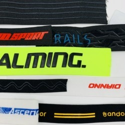 Custom Jacquard Elastic Waistband Woven Soft Nylon Elastic Webbing Band