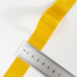 Custom wide strong seat belt thick backpack straps packaging woven belt recycled