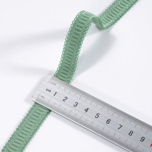 Underwear nylon elastic band glossy nylon spandex bra straps elastic webbing for