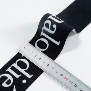 Custom printed jacquard underwear elastic band sewing waistband nylon band