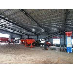 1-2t/h cow dung organic fertilizer wet granulator for small organic fertilizer