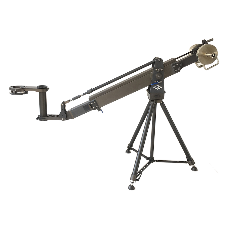 NSH Remote Head Triangle 8.8m Video Camera Jib Crane For Video Camera