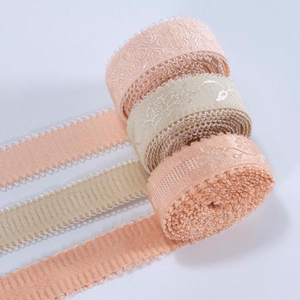 Quality Factory price custom soft nylon bra elastic shoulder strap underwear elastic strap wholesale