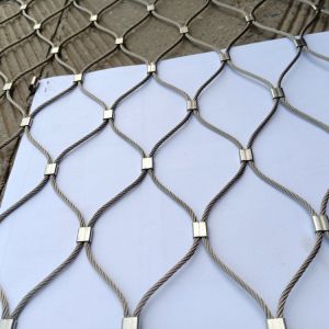 Stainless Steel Flexible Rope Net High Quality Decoration Ferrule Mesh