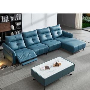 China 2022 New Technology Fabric Sofa Electric Multifunctional Italian Corner Living Room Space Capsule Combination Sofa on sale