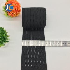 10mm Black button elastic band polyester latex elastic band mesh webbing
