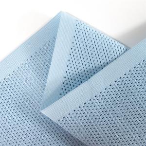 High density elasticity soft blue 230mm widening knit fabric elastic strap for