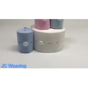 Factory custom logo fetal monitor button medical elastic band webbing for