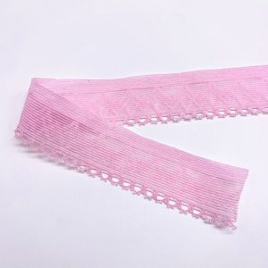 Knitted Elastic Lace Trims Nylon Elastic Band Webbing For Clothing Underwear Bra