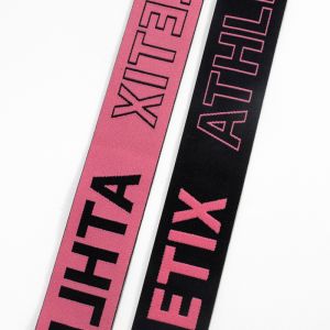 Underwear elastic custom nylon polyester jacquard waistband soft elastic
