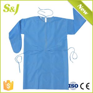Visitor Isolation Ppe Aami Level2 Protective Hospital Gowns Disposable Gown with