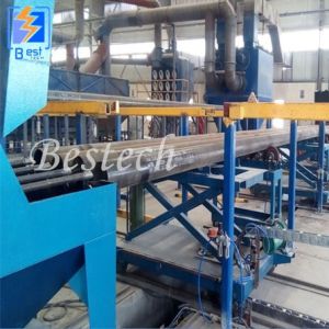 Steel Pipe Internal Surface Shot Blast Cleaning Machine