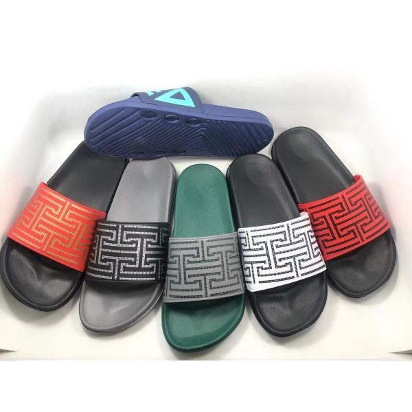 Quality Men Quick Drying Slide Slipper with Thick Sole Non-Slip Soft Shower Slippers Open Toe SPA Bath Pool Gym House Sandals for Indoor & Outdoor wholesale