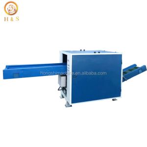 Plastic Cotton Non-woven fiber fabrics bag used clothes cutting shredding